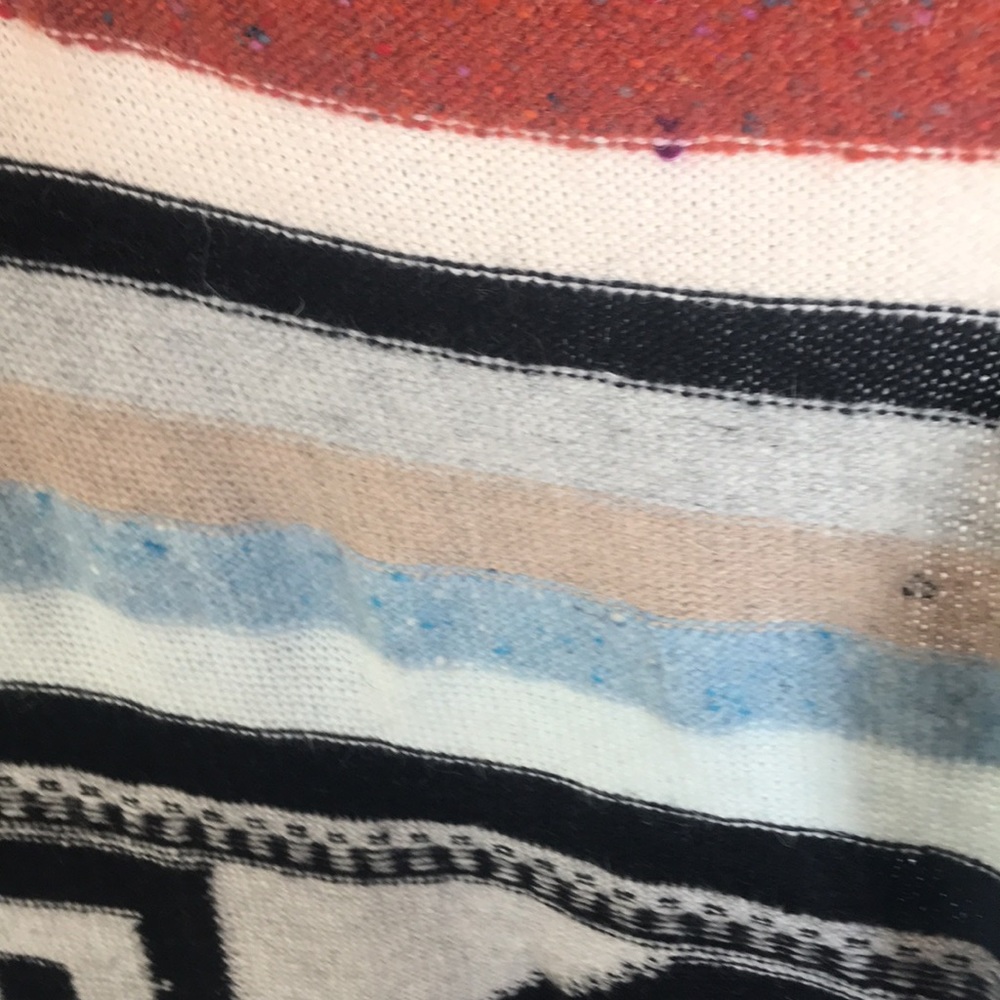 Free People Aztec Tribal Boho Festival sweater duster cardigan - Picture 12 of 15